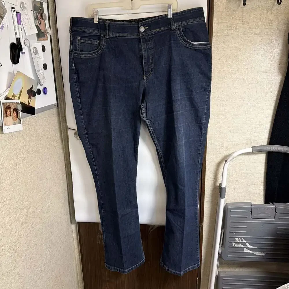 Riders By LEE Jeans Blue High Rise Womens Plus Size 24 / W 42”L 31”